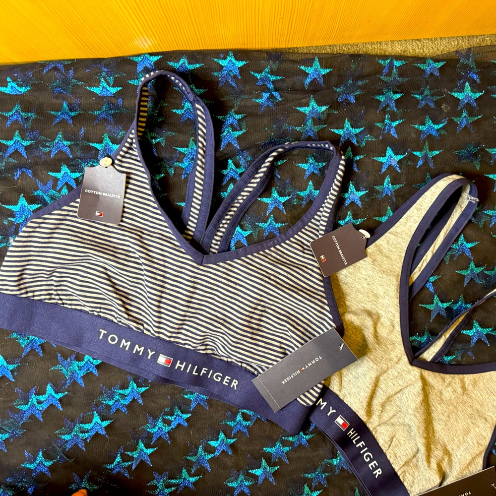 Tommy Hilfiger Cotton bralette 2X1